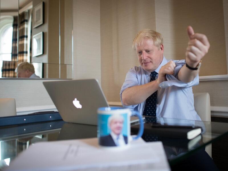 UK PM  Boris Johnson (AFP)