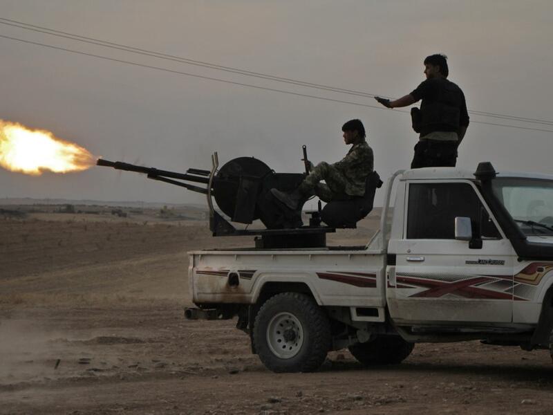 Turkey wants to create a roughly 30-kilometre (20-mile) buffer zone along its border to keep Kurdish forces at bay and also to send back some of the 3.6 million Syrian refugees it hosts.  Aref TAMMAWI / AFP