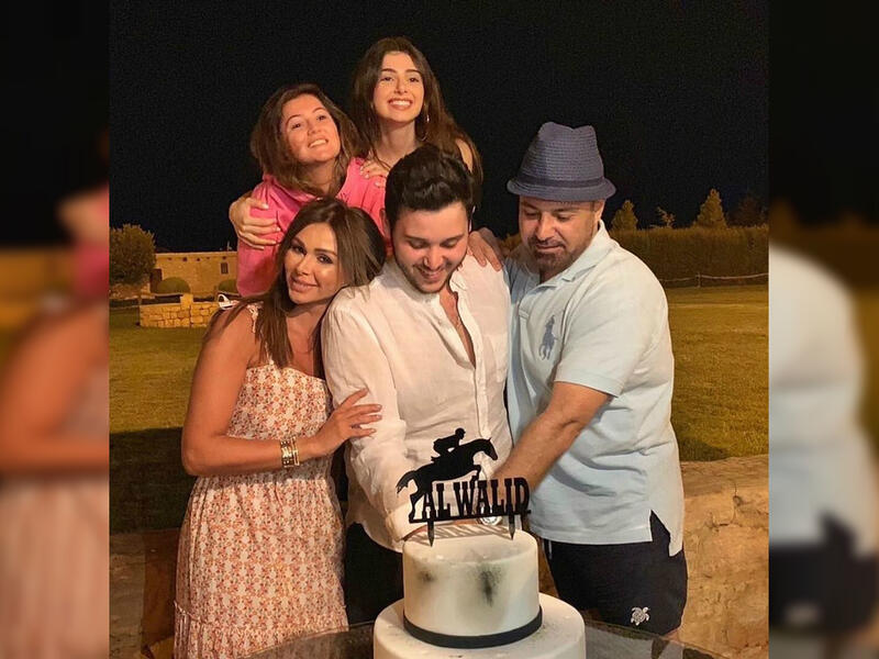 Assi Elhellanis son Alwaeed and daughter Marita