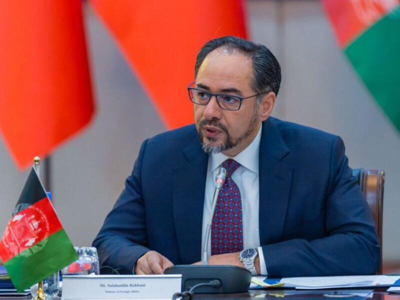 Afghan Foreign Minister Salahuddin Rabbani (Twitter)