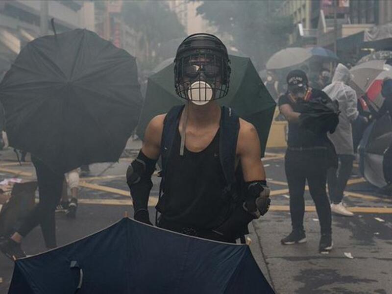 Protests in Hong Kong (Twitter)