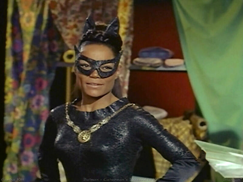 Eartha Kitt played Catwoman in the third season of Batman 1967