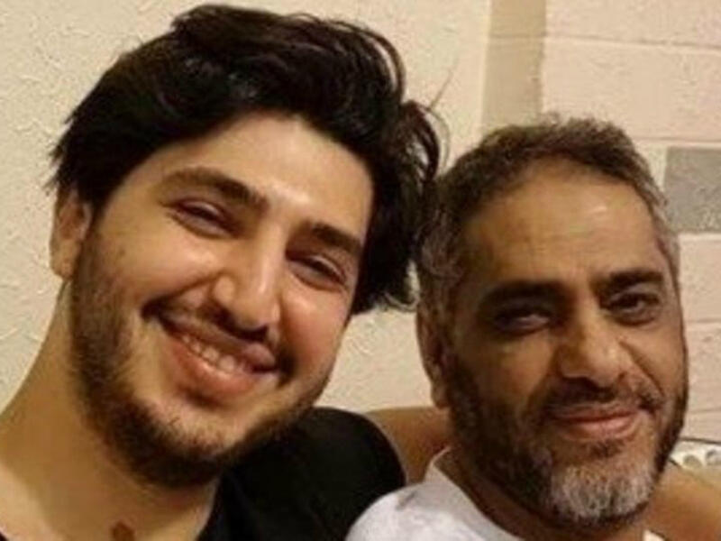 Fadel Shaker and son Mohammad