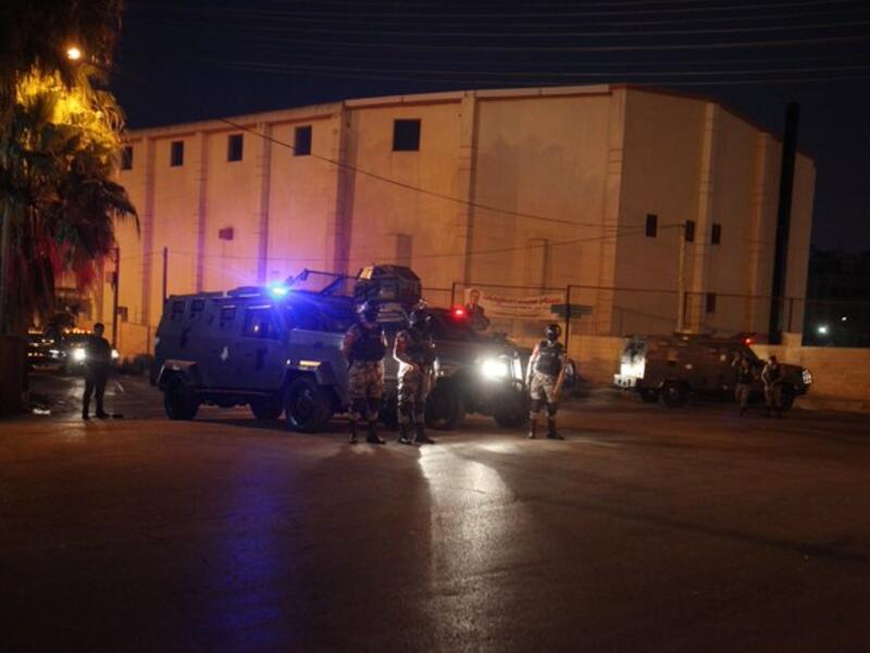 Israeli embassy in Amman (Twitter)