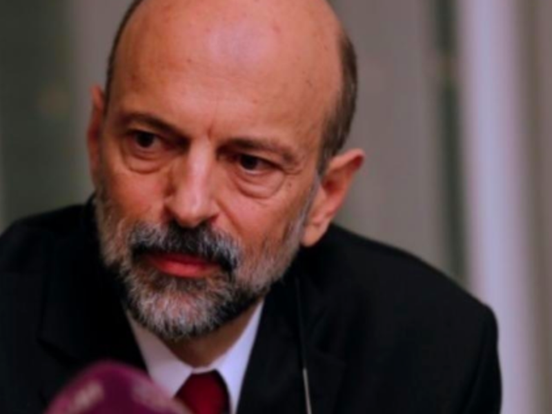 This is the 4th shake up of the Razzaz cabinet in 12 months (AFP)