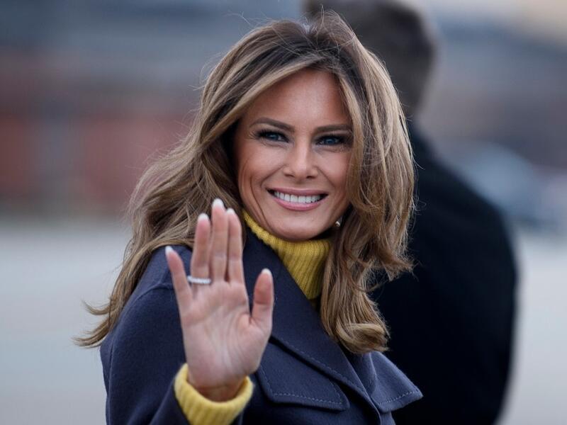 First Lady Melania Trump (AFP)