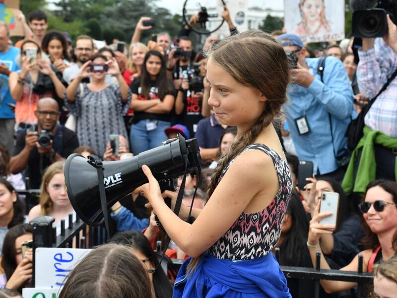 Greta Thunberg, the Swedish teenager who became the voice of conscience for a generation facing the climate change emergency, was named December 11, 2019 as Time magazine's 2019 Person of the Year. (AFP/ File Photo)