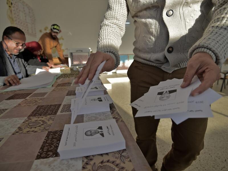 No opinion polls have been published but observers expect an extremely low turnout nationwide after months of demonstrations opposing the vote.  RYAD KRAMDI / AFP