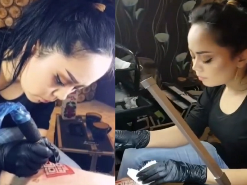 Shahidy's tattoo parlour has no fixed address [Instagram/Ahoo_Shahidy]