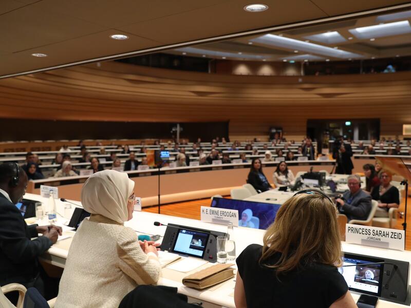 Global Refugee Forum held by the UN in Geneva (Twitter)