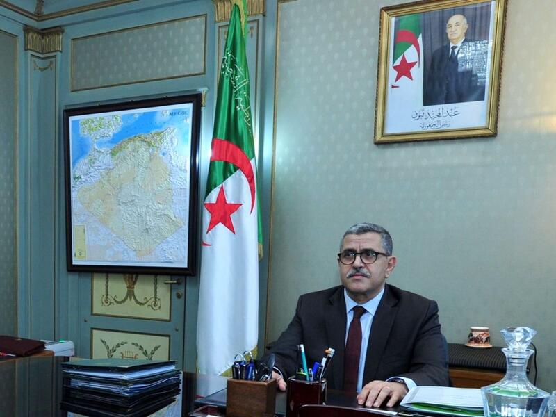 Abdelaziz Djerad (Twitter)