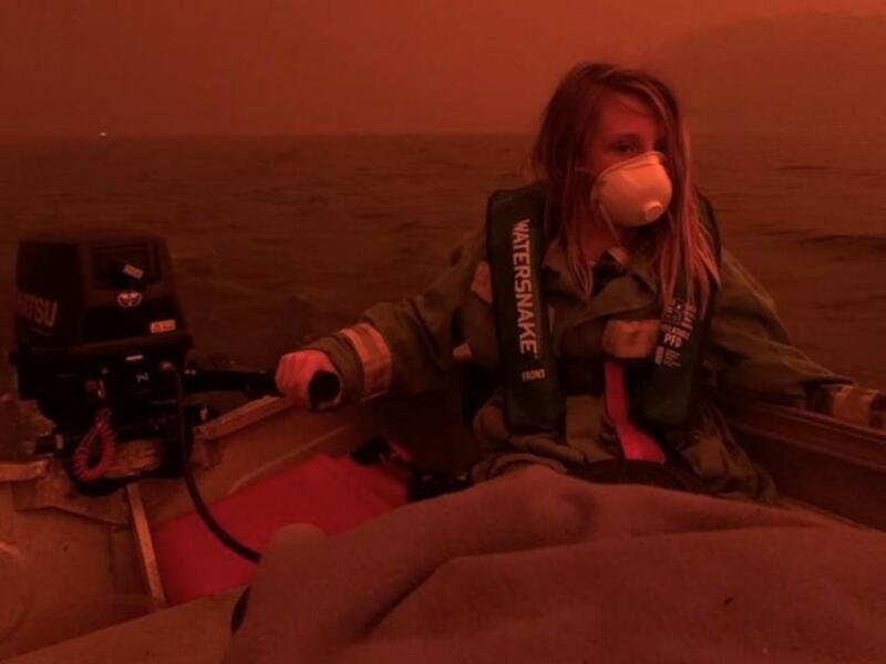 Fire in Australia (Twitter)