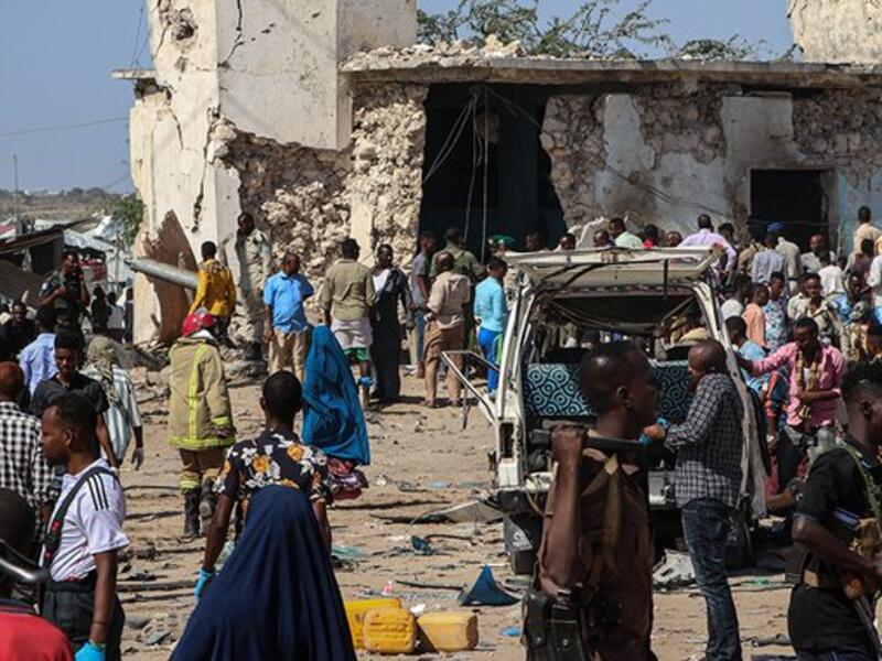 Car bomb attack in the Somali capital, Mogadishu (Twitter)
