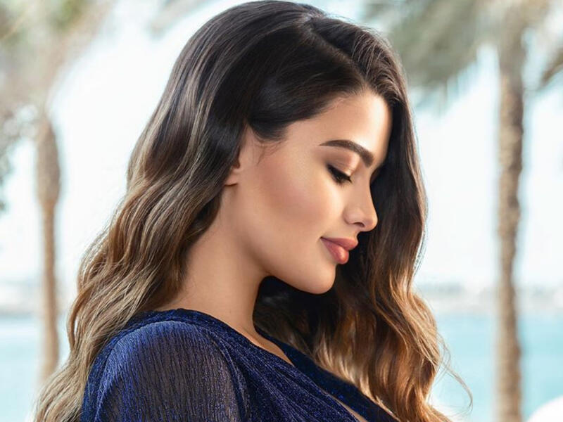 Rawan posted a video on Instagram showing her bump