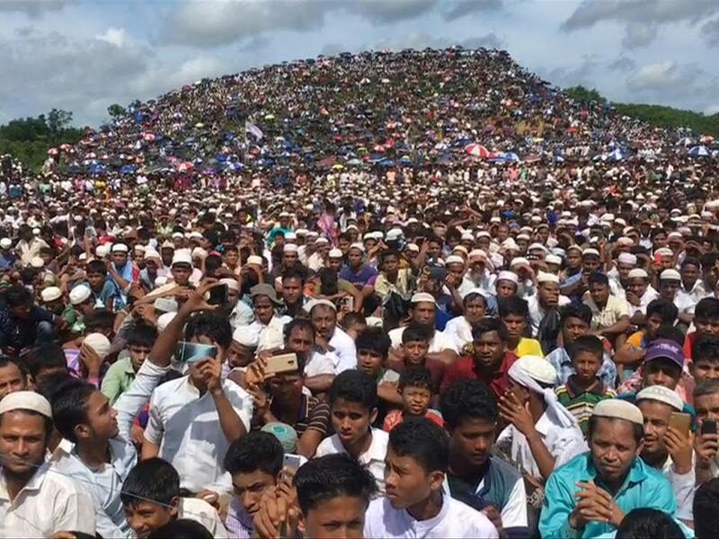 200,000 Rohingya rally to mark 'Genocide Day' in Bangladesh camps. (YouTube Screenshot)