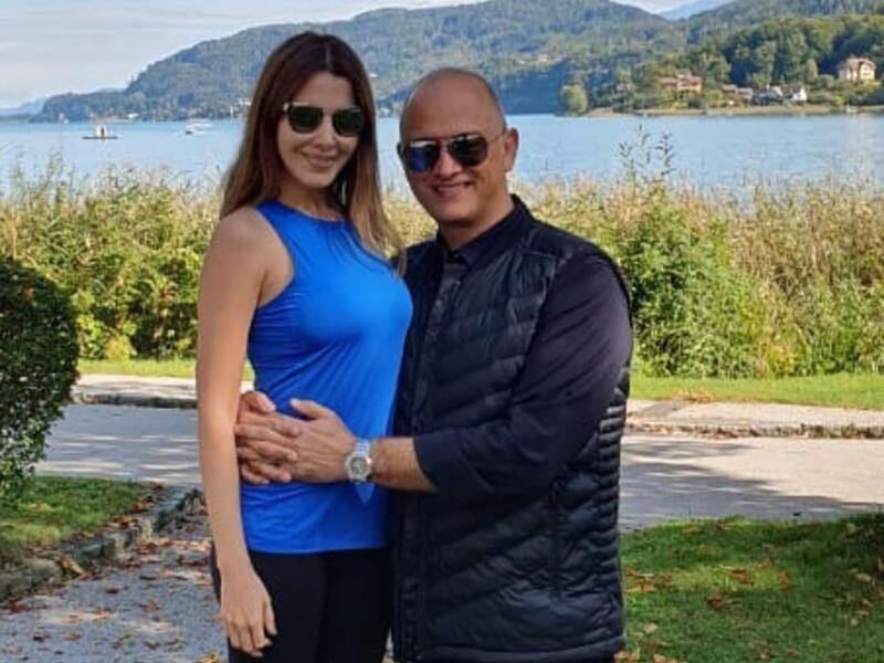 The thief managed to sneak into the house carrying a handgun (source: @nancyajram Instagram)