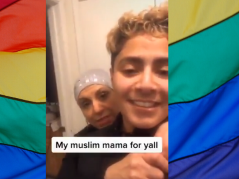 Would She Have Done the Same Living in the Middle East? A Video of A Muslim Mother Loving Her Trans Son Sparks Mixed Online Reactions