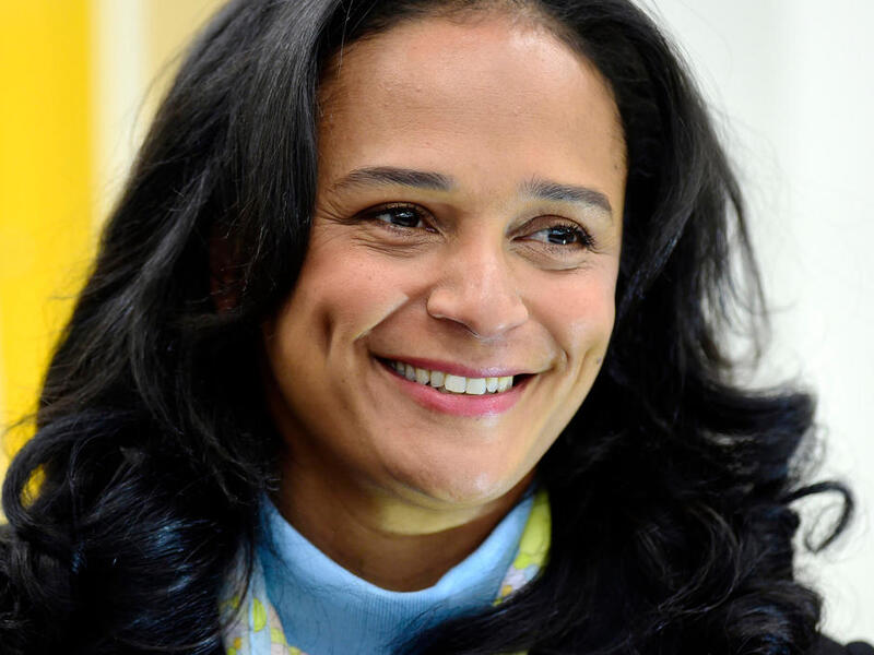 She left Luanda shortly after she was deposed from Sonangol and now lives between Lisbon and London.(AFP)
