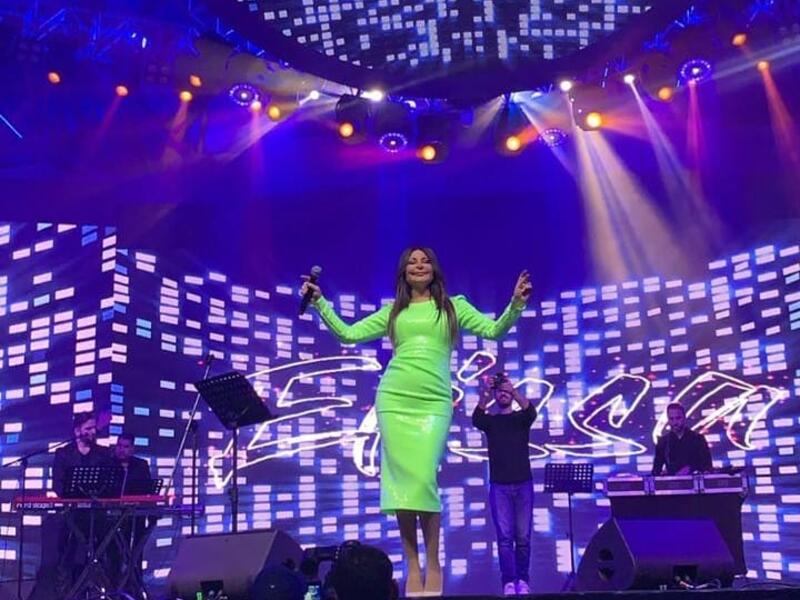 Elissa held a concert in Dubai