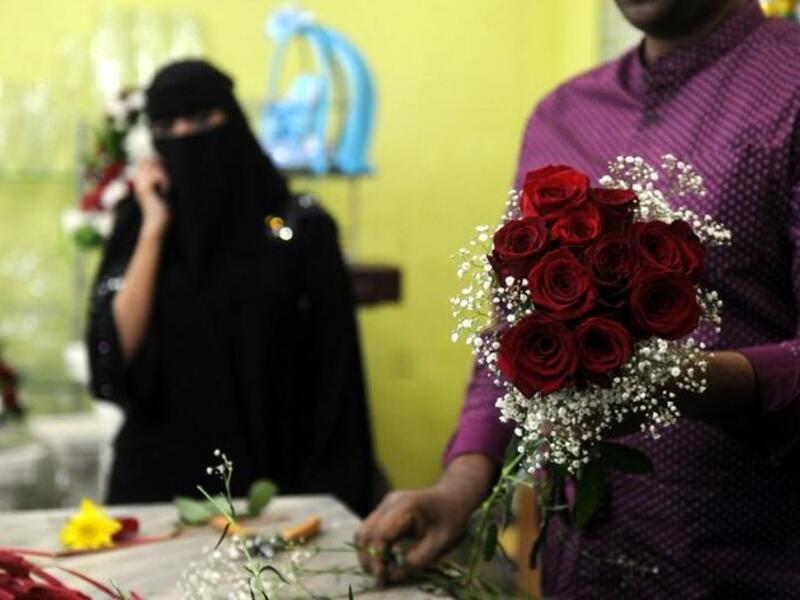 Valentine's Day in Saudi Arabia (Twitter)