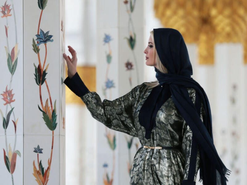 Ivanka Trump's Hijab During a Mosque Visit Ignites Social Media Debate
