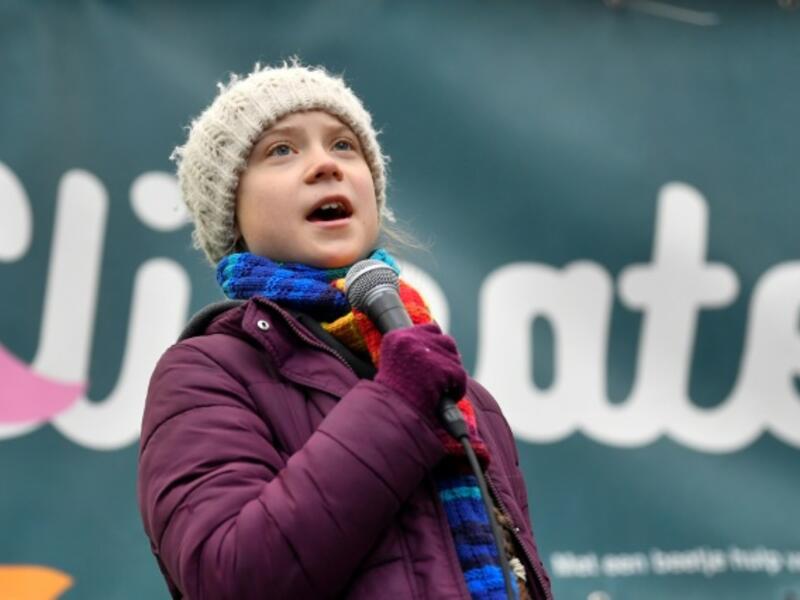 Swedish climate change activist Greta Thunberg says it is "extremely likely" she has the coronavirus. (AFP)