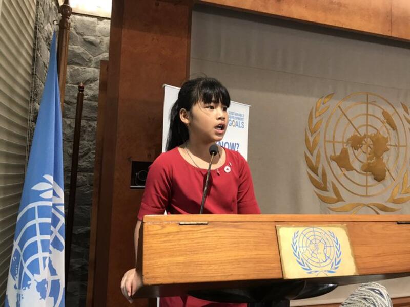 "This will be one of my biggest missions in life as part of my Child Movement to fight the global climate crisis," Licypriya Kangujam. (Twitter/@LicypriyaK)