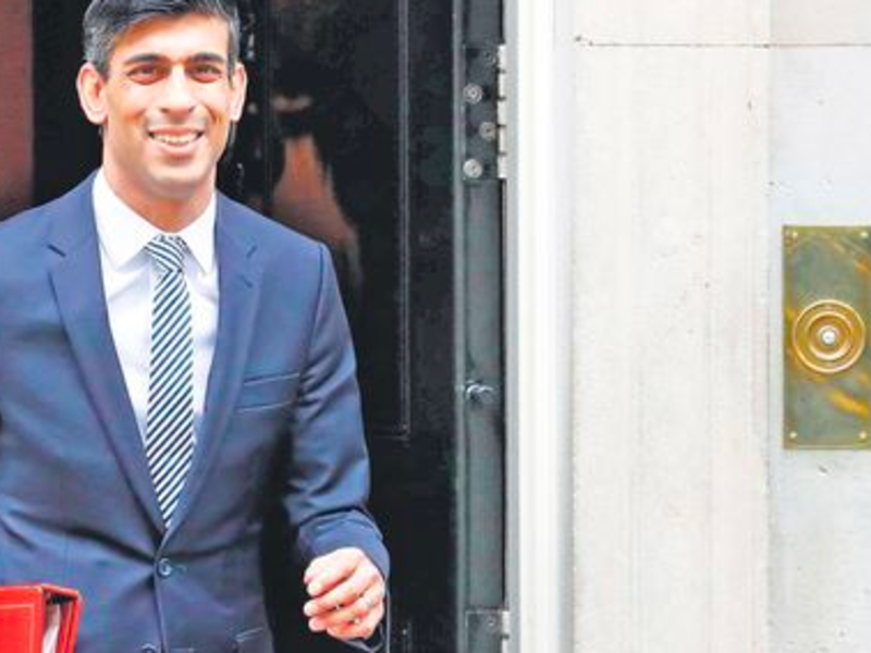 UK's Chancellor of the Exchequer‭ Rishi Sunak (AFP File Photo)