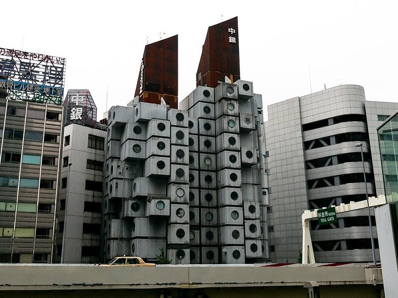 #10. Nakagin Capsule Tower