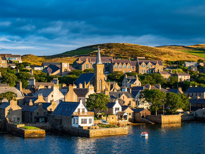 Stromness a village in the Orkney islands (Shutterstock)