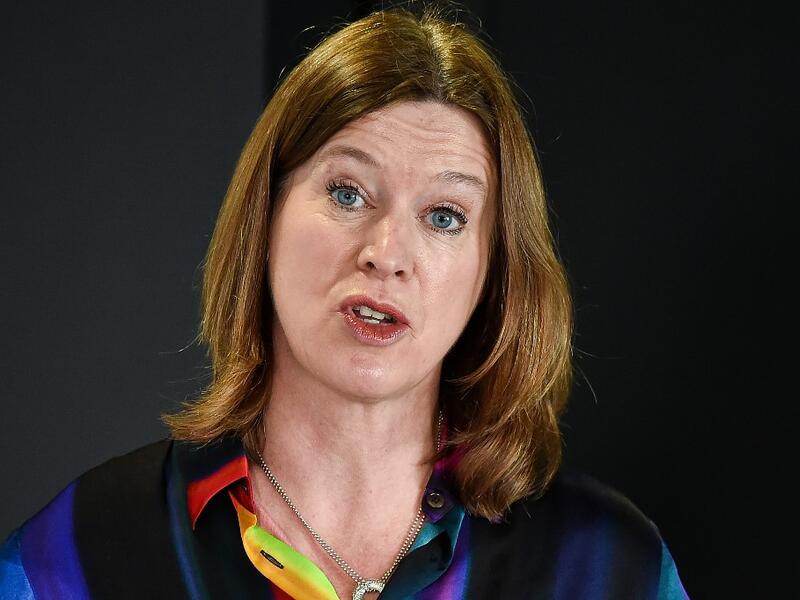 Scotland's Chief Medical Officer, Catherine Calderwood speaks as she holds a briefing on the novel coronavirus COVID-19 outbreak in Edinburgh on March 29, 2020, as Britain lives under lockdown, its population joining around 1.7 billion people around the globe ordered to stay indoors to curb the "accelerating" spread of the coronavirus. Jeff J Mitchell / POOL / AFP