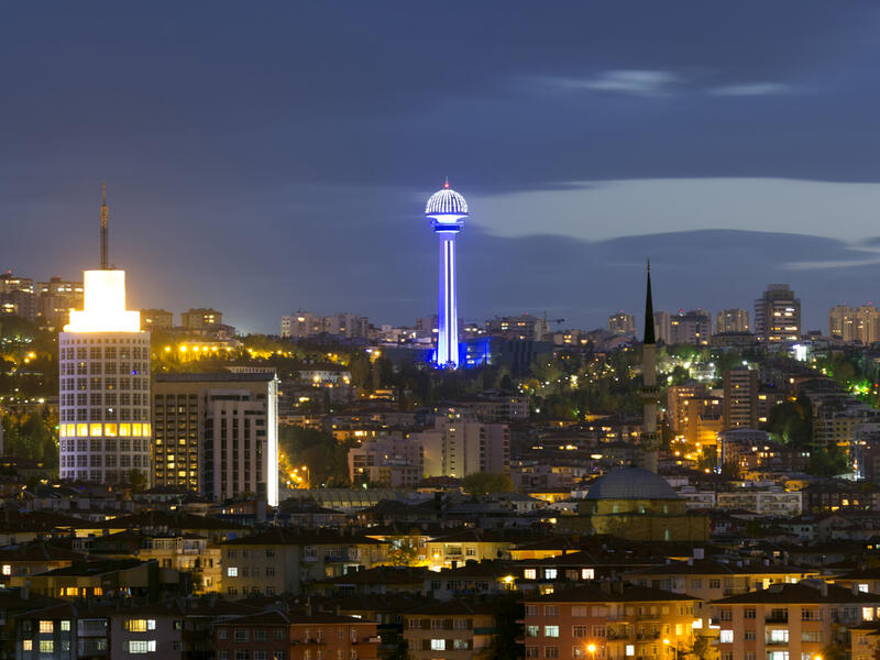 ATA Tower on October 18, 2013 in Ankara. (Shutterstock/ File Photo)