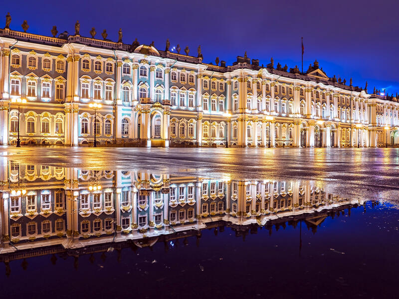 Hermitage on Palace Square, St. Petersburg  (Shutterstock)	