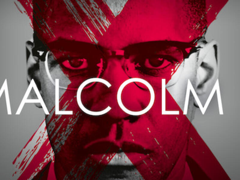 فيلم Malcom X: انتج عام 1992 والذي يتناول سيرة النائط الأمريكي الأسود مالكوم إكس.