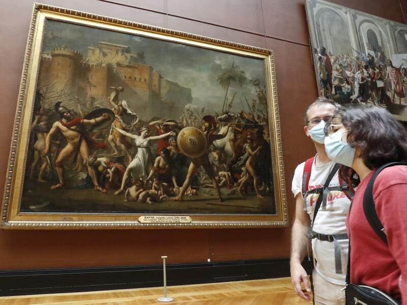 The Louvre museum will reopen its doors on July 6, 2020, after months of closure due to lockdown measures linked to the COVID-19 pandemic, caused by the novel coronavirus. FRANCOIS GUILLOT / AFP