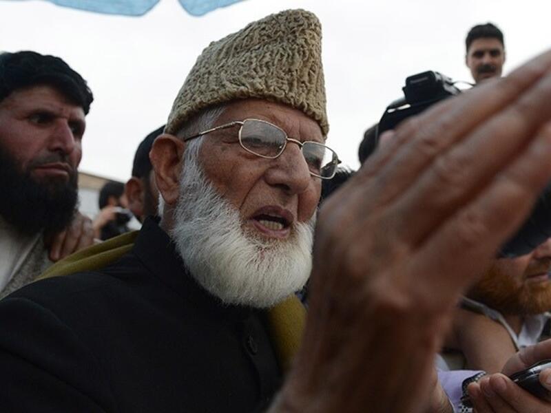 Kashmiri leader Syed Ali Geelani. (AFP/File Photo)