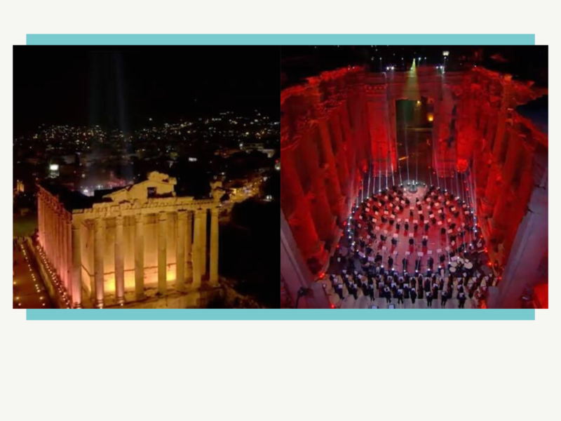 Baalbeck has been there for ever. It has stood against wars & storms. It has embraced the stars & neighbored the moon. Tonight, it celebrated the freedom, the hope, the resilience & the glory of the Lebanese people. Tonight, it has echoed the world.