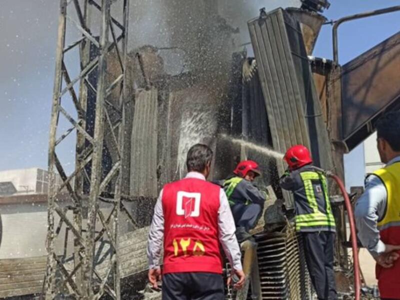 Iranian Petrochemical Plant (Twitter)