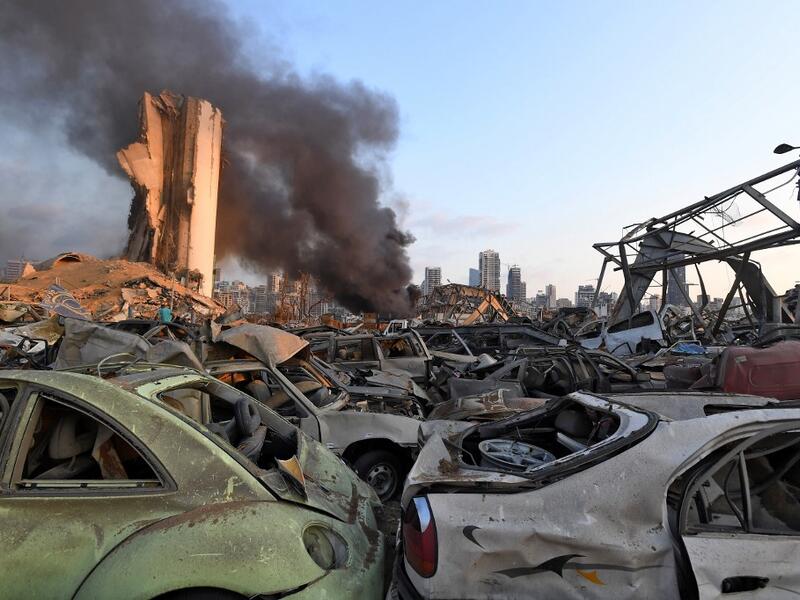 Rescuers searched for survivors in Beirut on August 5 after a cataclysmic explosion at the port sowed devastation across entire neighbourhoods, killing more than 100 people, wounding thousands and plunging Lebanon deeper into crisis. AFP