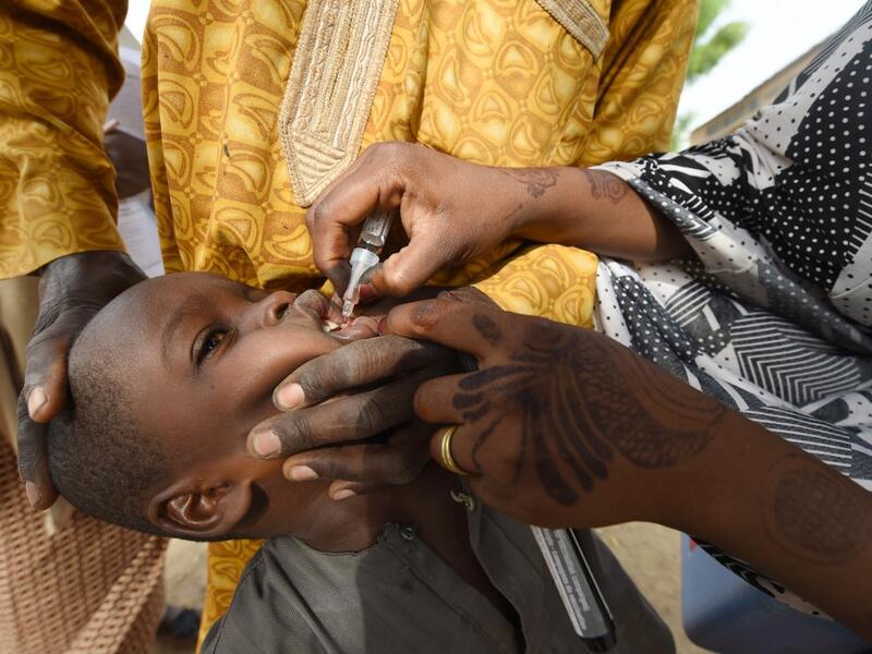 The World Health Organization (WHO) is to certify the African continent "free of wild poliovirus" on August 25, 2020, four years after the last cases appeared in northeastern Nigeria, a region devastated by the conflict against Boko Haram. PIUS UTOMI EKPEI / AFP