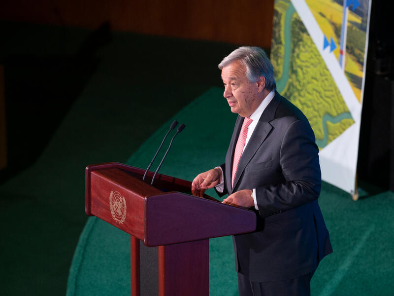 UN Secretary-General Antonio Guterres   (Shutterstock)	