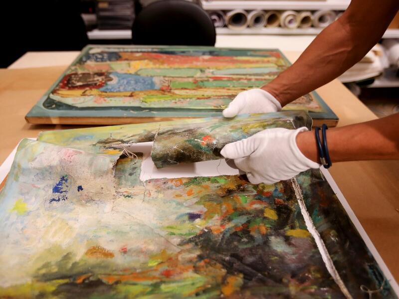 The blast at the capital's port on August 4 killed more than 190 people, and wounded thousands more as it sent lethal shockwaves pummelling through the city. But it also ravaged dozens of the capital's most cherished heritage buildings. ANWAR AMRO / AFP