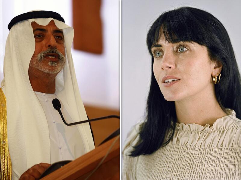 وزير التسامح الإماراتي الشيخ نهيان مبارك آل نهيان / كيتلين ماكنمارا
