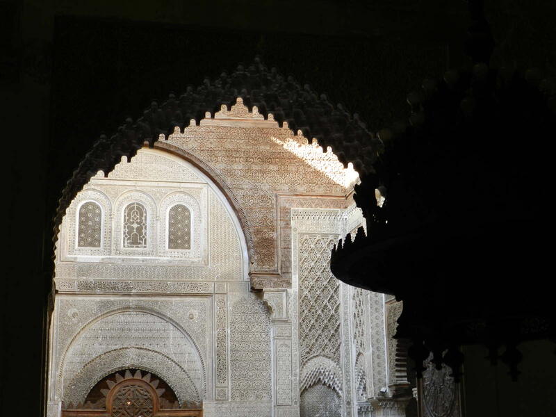 Al Attarine Madrasa (Islamic school) was built in the early 1300s and is next to the spice and perfume market /Photo Ewelina Lepionko