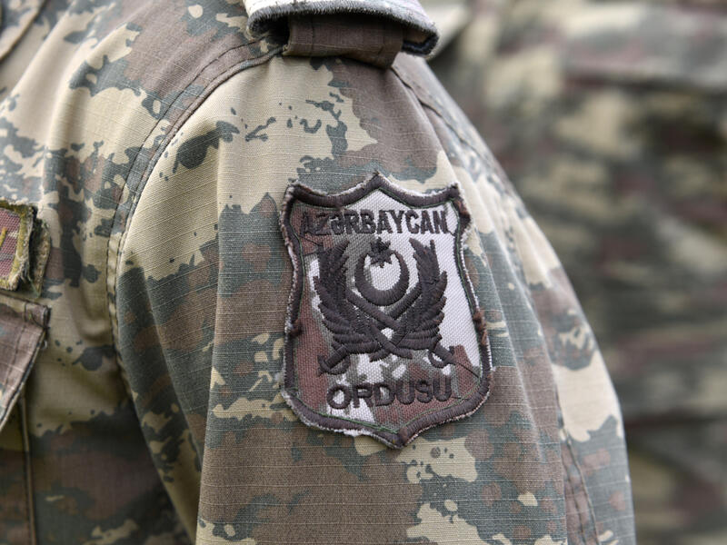 Azerbaijan military uniform  (Shutterstock)	