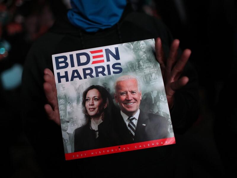 After four days of counting the high volume of mail-in ballots in key battleground states due to the coronavirus pandemic, the race was called for Biden after a contentious election battle against incumbent Republican President Donald Trump. Joe Raedle/Getty Images/AFP