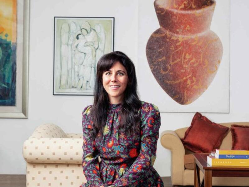 Art fair director Dyala Nusseibeh (Twitter)