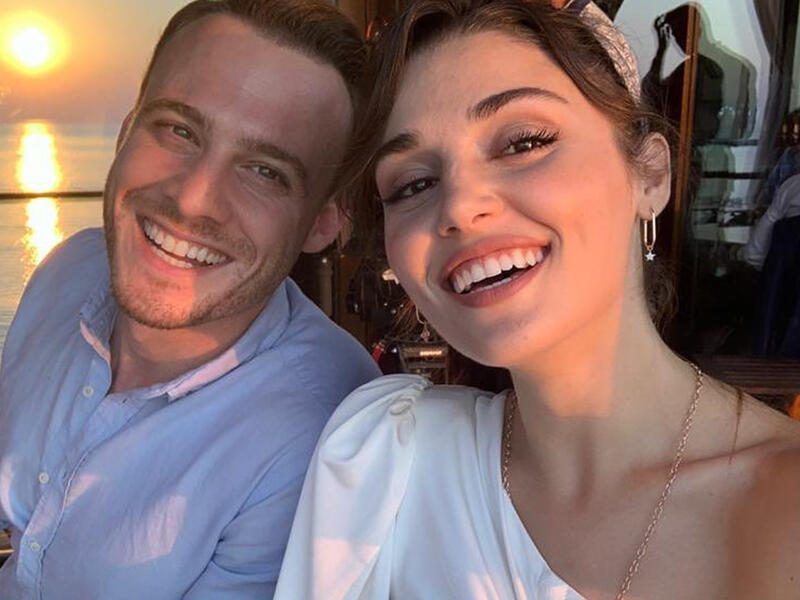 Hande Erçel and Kerem Bürsin