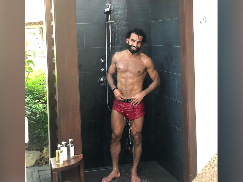 Egyptian footballer Mohamed Salah