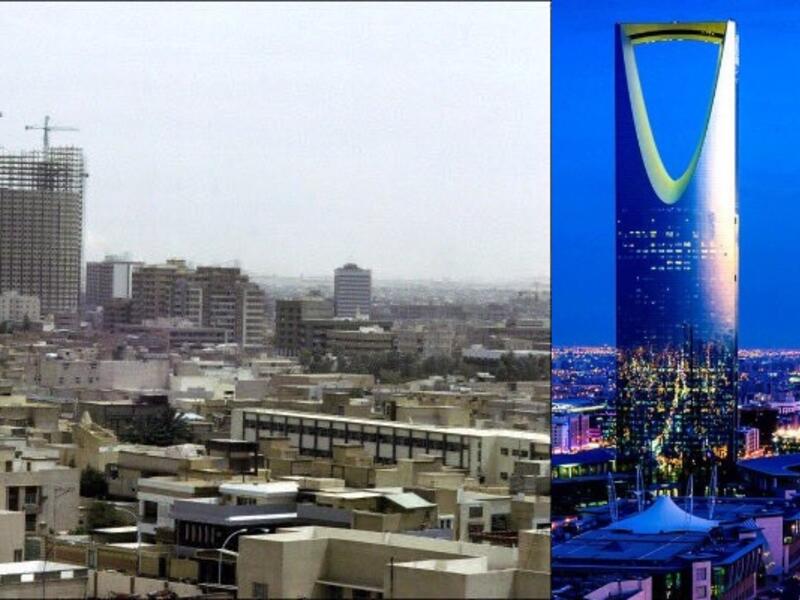 Saudi Arabia between past and present. (Twitter)